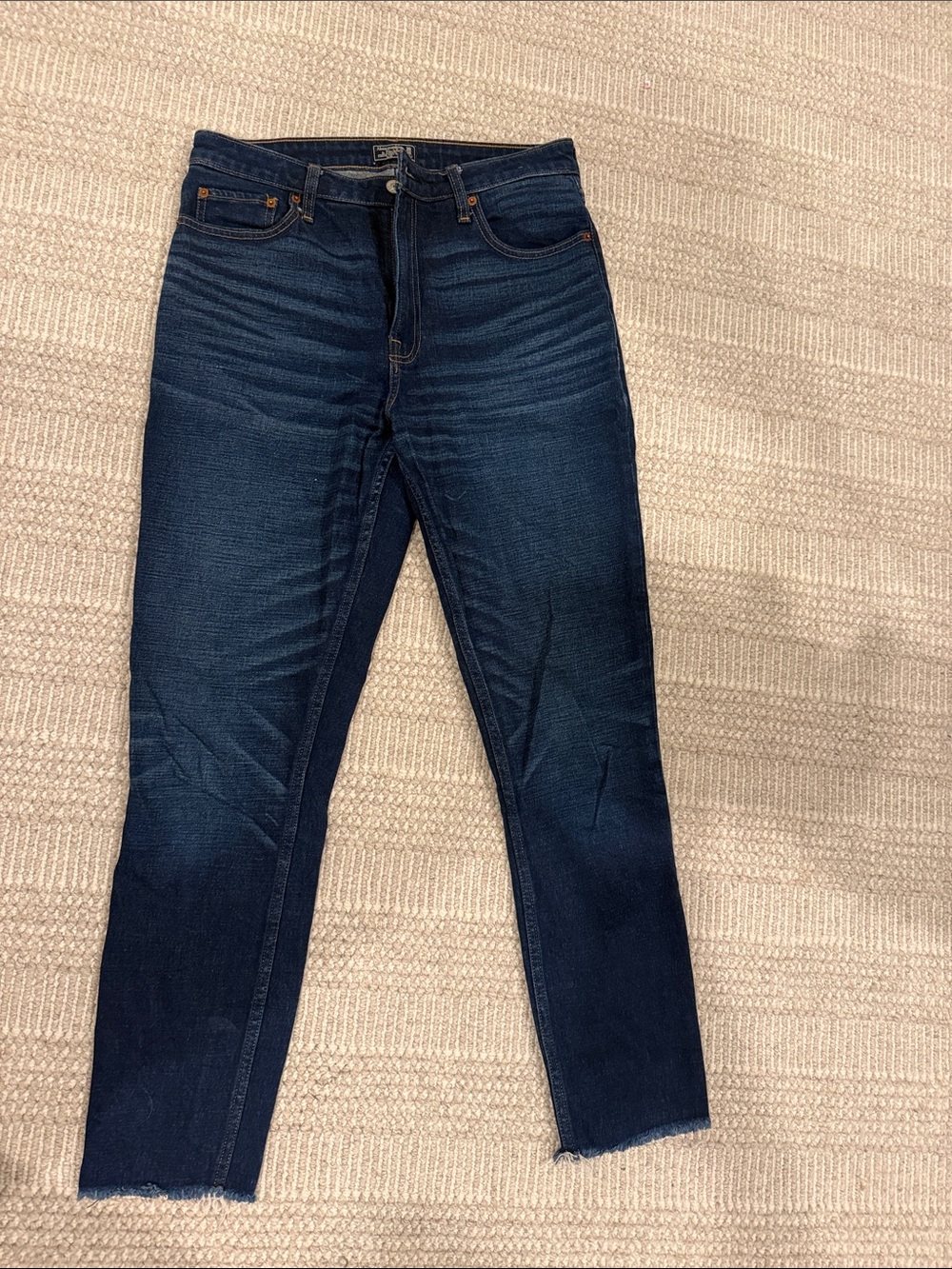 Abercrombie & Fitch Dark Indigo Skinny Jeans